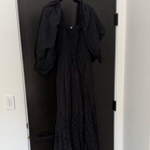 Free people Black Maxi Dress